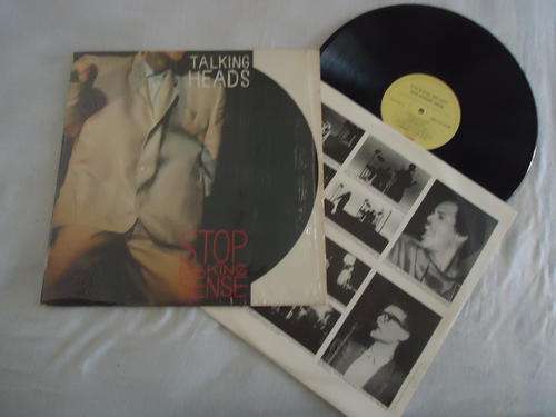 TALKING HEADS "STOP MAKING SENSE" 1984 EMI STEREO LP+INNER SLEEVE+SHRINKWRAP IN EXCELLENT COND