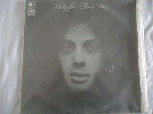BILLY JOEL -"PIANO MAN" 1975 CBS STEREO LP+ PLASTIC COVER IN GREAT CONDITION