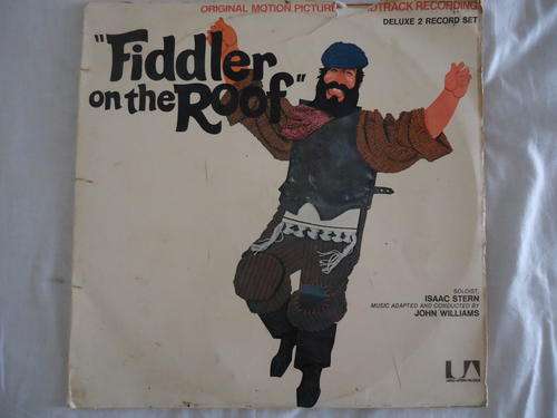 "FIDDLER ON THE ROOF" SOUNDTRACK UNITED ARTISTS 1971 DBL GATEFOLD STEREO LP SET IN V/GOOD CONDITION