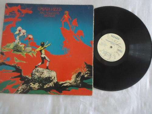 URIAH HEEP "THE MAGICIAN'S BIRTHDAY" 1972 ISLAND-BRONZE STEREO GATEFOLD LPIN GREAT CONDITION