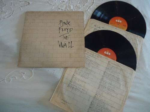 PINK FLOYD "THE WALL" -1979 CBS DOUBLE STEREO GATEFOLD LP SET +INNER SLEEVES IN EXCELLENT CONDITION