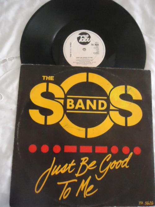 12" 45 RPM MAXI SINGLE-THE SOS BAND "JUST BE GOOD TO ME"IMPORTED UK CBS 1983 STEREO 12" SINGLE - EXC