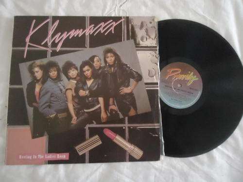 KLYMAXX "MEETING IN THE LADIES ROOM" 1985 PRIORITY STEREO LP IN GOOD COND+PRINTLIFT ON BACK COVER