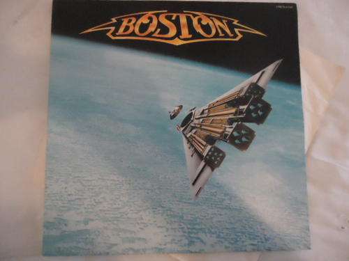 BOSTON - "THIRD STAGE" 1986 MCA STEREO GATEFOLD LP+PLASTIC COVER IN EXCELLENT COND