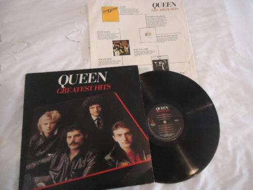 "QUEEN GREATEST HITS"  1981 EMI STEREO LP+INNER SLEEVE IN V/GOOD CONDITION
