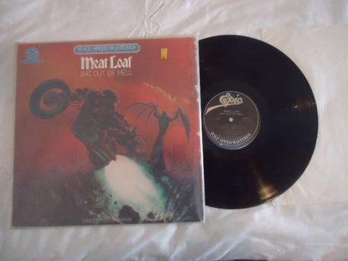 MEATLOAF "BAT OUT OF HELL" IMPORT USA 1977 EPIC STEREO 1/2 SPEED MASTERED LP+PLAYABLE ON ALL EQUIPME