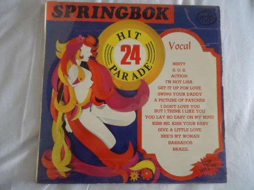 SPRINGBOK HIT PARADE -VOLUME 24-1975 STEREO LP IN GREAT CONDITION