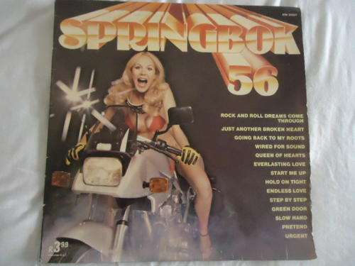 SPRINGBOK HIT PARADE -VOLUME 56 -1981 STEREO LP IN V/GOOD CONDITION