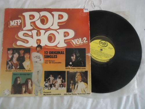 POP SHOP - VOLUME 2 - 12 ORIGINAL HITS  1977 MFP STEREO LP IN V/GOOD CONDITION