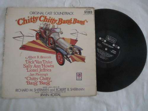 "CHITTY CHITTY BANG BANG" ORIGINAL SOUNDTRACK -1968 UNITED STEREO GATEFOLD LP IN V/GOOD CONDITION