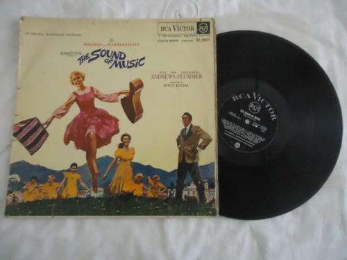 "THE SOUND OF MUSIC" ORIGINAL SOUNDTRACK -RCA VICTOR LONG PLAY LP IN V/GOOD CONDITION