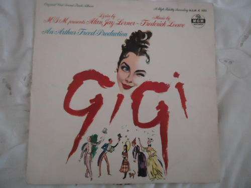 SOUNDTRACK "GIGI" MGM LONG PLAYING LP IN V/GOOD CONDITION
