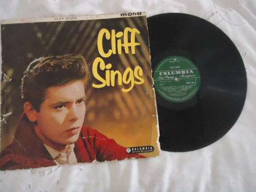 CLIFF RICHARD "CLIFF SINGS" COLUMBIA LONG PLAYING LP WITH COVER IN A PLASTIC SLEEVE