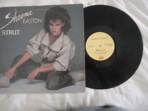 MAXI SINGLE - SHEENA EASTON "STRUIT" - 1984 EMI 45RPM MAXI SINGLE+PLASTIC COVER IN EXCELLENT COND
