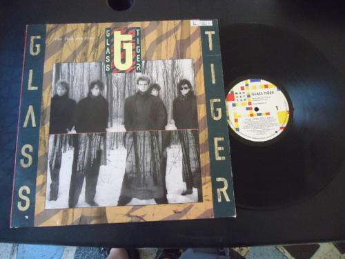 GLASS TIGER  - "THE THIN RED LINE" - 1986 CAPITOL STEREO LP IN EXCELLENT CONDITION