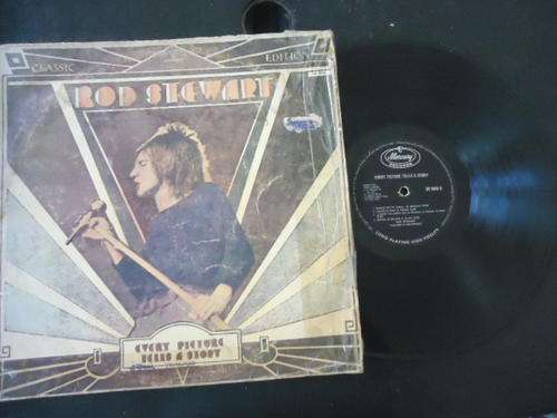 ROD STEWART EVERY PICTURE TELLS A STORY" -1971 MERCURY LONG PLAY LP WITH THE OPENING EDGES TAPED