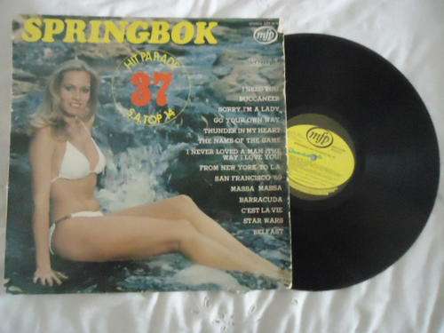 SPRINGBOK HIT PARADE VOLUME 37 - 1977 MFP STEREO LP IN GOOD CONDITION