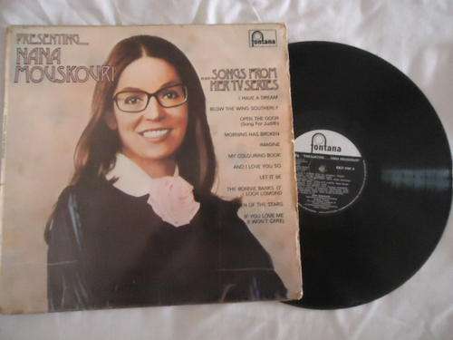 "PRESENTING....NANA MOUSKOURI..." - 1973 FONTANA LONG PLAY LP IN v/good CONDITION