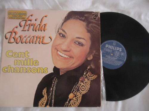 FRIDA BOCCARA "CENT MILLE CHANSONS" - 1978 PHILIPS STEREO LP IN EXCELLENT CONDITION