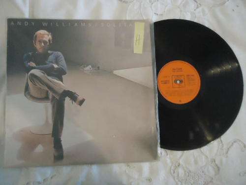 ANDY WILLIAMS "SOLITAIRE" 1973 CBS STEREO LP