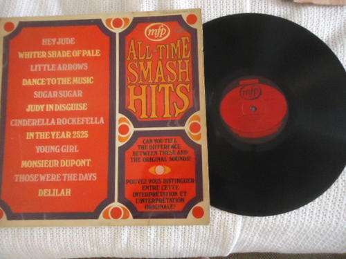 ALL TIME SMASH HITS"1971 MFP STEREO LP IN V/GOOD CONDITION