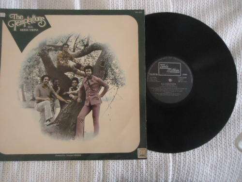THE TEMPTATIONS "ALL DIRECTIONS"  1972 MOTOWN STEREO LP IN EXCELLENT CONDITION