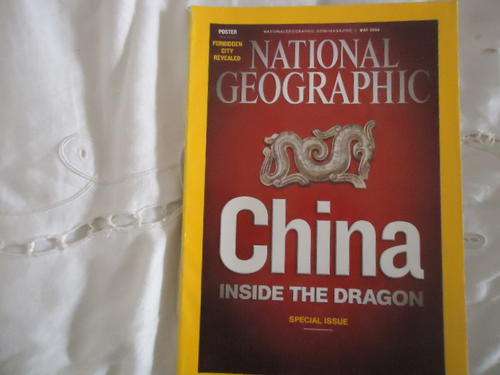 NATIONAL GEOGRAPHIC - MAY 2008 VOL 213 NO 5 + POSTER - CHINA IN EXCELLENT CONDITION