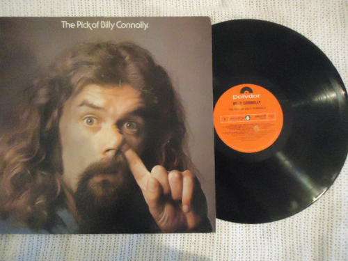 "THE PICK OF BILLY CONNOLLY" UK IMPORT 1981 POLYDOR STEREO LP-EXC