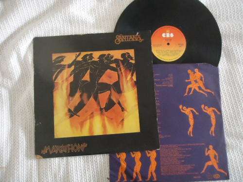 SANTANA "MARATHON" - 1979 CBS STEREO LP + INNER SLEEVE