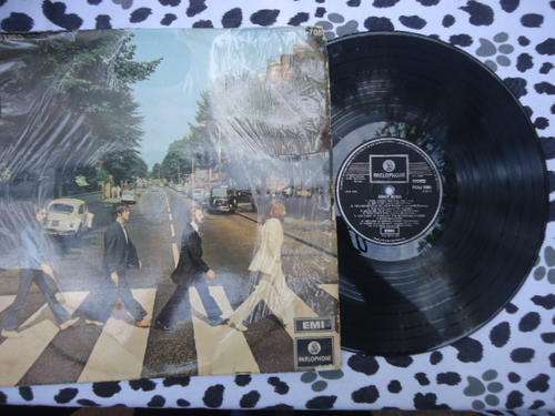 BEATLES "ABBY ROAD" PARLOPHONE STEREO LP IN V/GOOD CONDITION