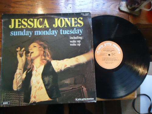 JESSICA JONES "SUNDAY MONDAY TUESDAY" 1972 NITTY GRITTY STEREO LP IN EXCELLENT CONDITION