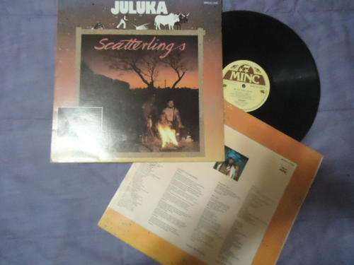 JULUKA "SCATTERLINGS" 1982 MINC STEREO LP+INNER SLEEVE IN EXCELLENT COND