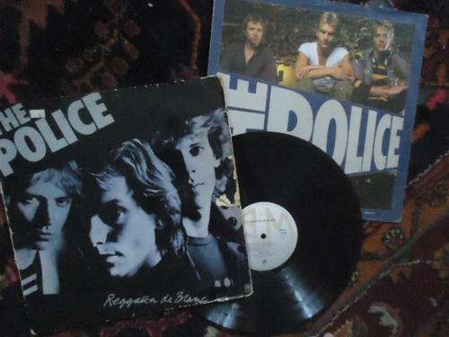 THE POLICE "REGATTA DE BLANC" 1979 A & M STEREO LP + INNER SLEEVE IN V/GOOD CONDITION!