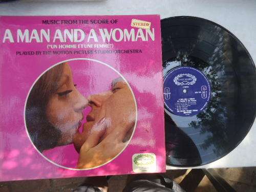 "A MAN & A WOMAN -UN HOMME ET UNE FEMME" -UK IMPORT 1967 HALLMARK STEREO LP IN EXCELLENT CONDITION