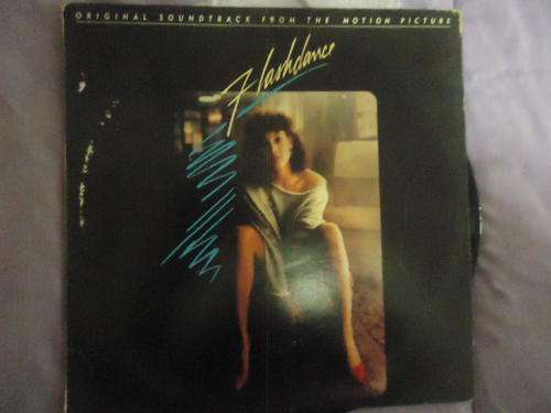 "FLASHDANCE" CASABLANCA STEREO LP+ PLASTIC COVER