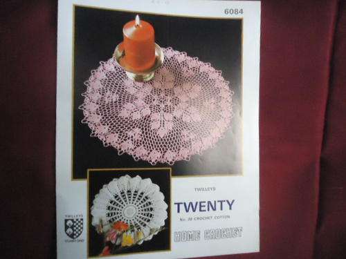 TWILLEYS TWENTY NO. 20 CROCHET COTTON- HOME CROCHET - PATTERN NUMBER 6094