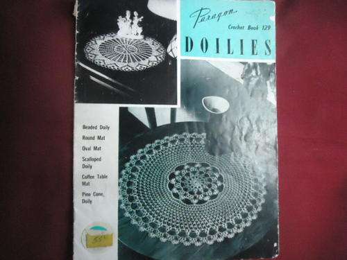 PARAGON CROCHET -  16 PAGE BOOK NO. 129 - A COLLECTION OF DOLLIES