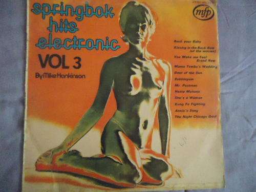 "SPRINGBOK HITS ELECTRONIC NO. 3" 1975 MFP STEREO LP IN  V/GOOD CONDITION