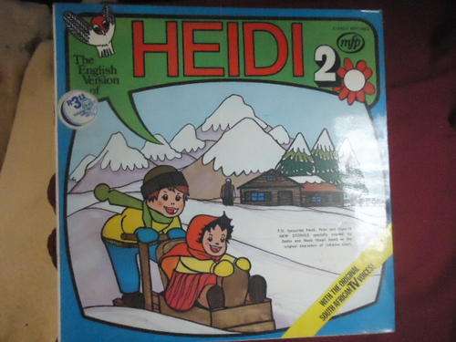 "HEIDI 2 - ENGLISH" 1978 MFP STEREO LP IN EXCELLENT CONDITION