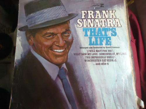 FRANK SINATRA "THAT'S LIFE" REPRISE LONG PLAYING LP IN V/GOOD CONDITION