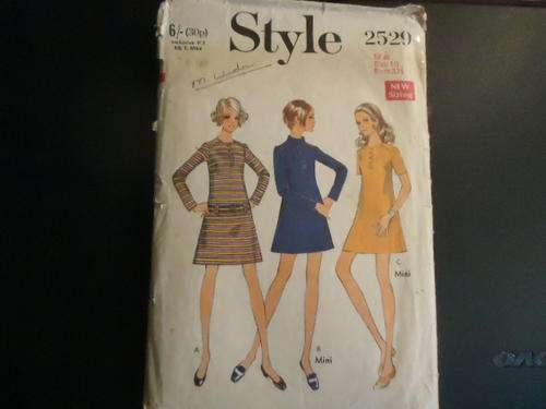 STYLE PATTERNS 2529 MISS SIZE 10 BUST 83 CM  32 1/2" COMPLETE