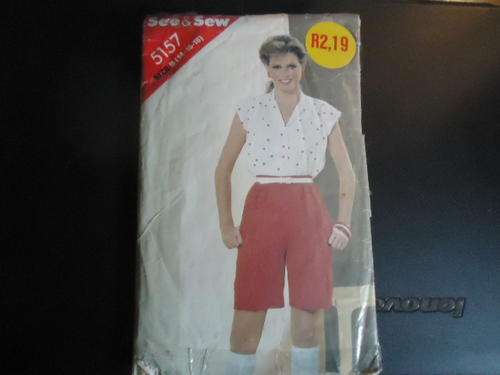 BUTTERICK  "SEE AND SEW" PATTERNS 5157 - SIZE B = 14 + 16 + 18  - COMPLETE