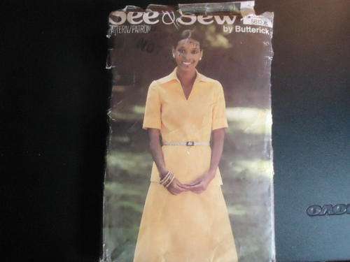 BUTTERICK  "SEE AND SEW" PATTERNS 5813 SIZE 16 INCOMPLETE - SEE DESCRIPTION
