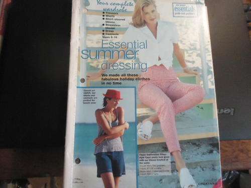 ESSENTIAL  PATTERNS E108 "ESSENTIAL SUMMER DRESSING"