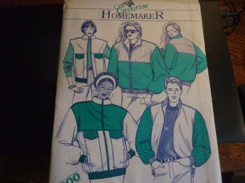 CREATIVE HOMEMAKER  PATTERNS  NUMBER 200 - JACKETS - SEE PICTURES