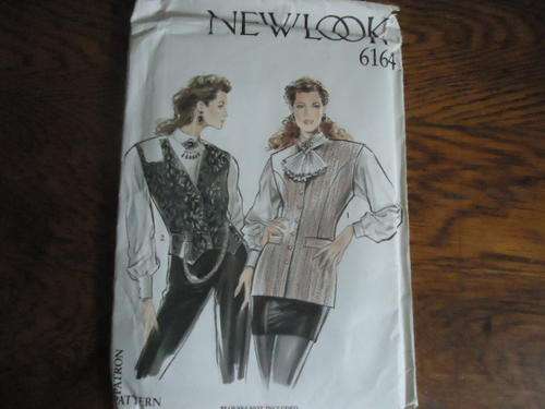 NEW LOOK PATTERNS 6164- 6 SIZES IN ONE -  8 - 18 - COMPLETE AND UNCUT
