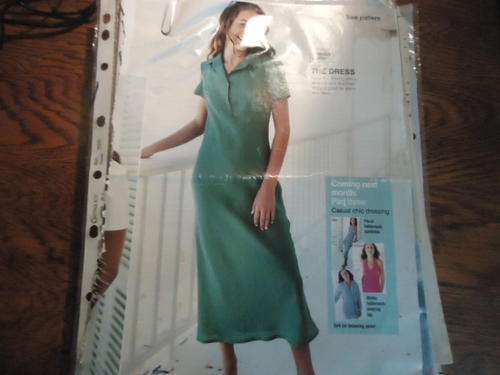ESSENTIAL  PATTERNS E179  "SHIRT STYLE DRESS"