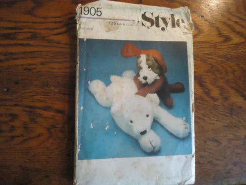 STYLE CRAFT PATTERNS 1905 - ONE SIZE - COMPLETE