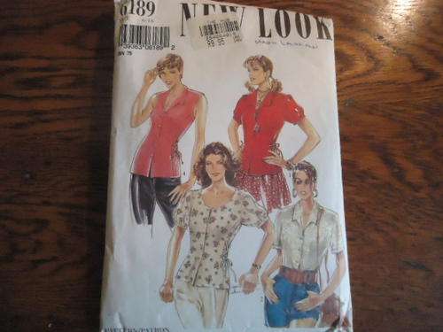 NEW LOOK PATTERNS 6189 -  6 SIZES IN ONE -  6 - 16 - COMPLETE