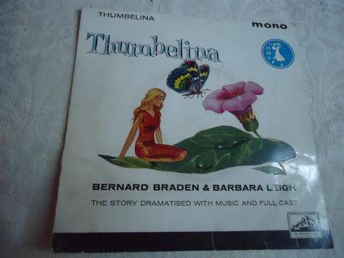 HMV - THUMBELINA -45 RPM  EXTENDED PLAY SEVEN SINGLE + PICTURE COVER